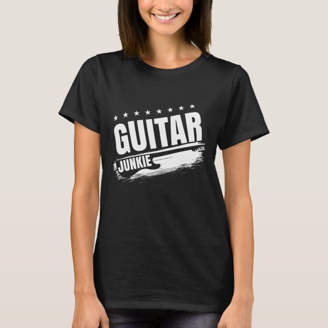 GUITAR JUNKIE T-Shirt (Vorderseite)