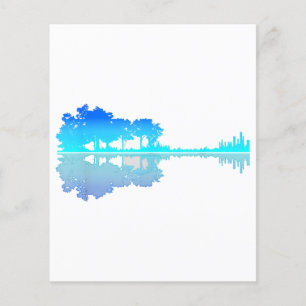 Guitar Lake Shadow Liebe Gitarrist Musiker