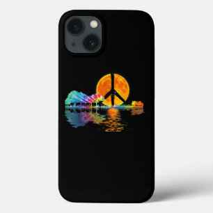 Guitar Lake Shadow Peace Liebe Guitar Hippie Case-Mate iPhone Hülle