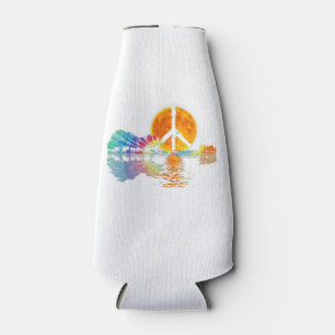 Guitar Lake Shadow Peace Liebe Guitar Hippie Flaschenkühler