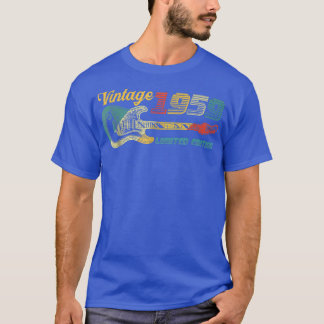 Guitar Lover 63 Year Old Vintage 1959 Limited Edit T-Shirt