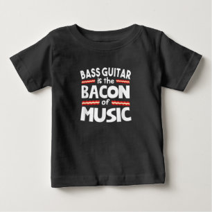 Guitar Lover Bass Gitarre ist wieder in der Musi Baby T-shirt