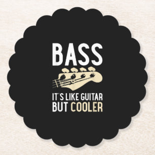 Guitar Lover   Bass ist wie Gitarre, aber Cooler Untersetzer