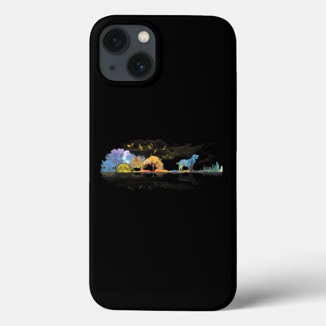 Guitar Lover Geschenk Cocker Spaniel Dog Watercolo Case-Mate iPhone Hülle (Rückseite)