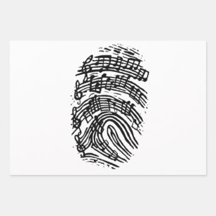 Guitar Lover   Gift von Staves Guitar, Geschenkpapier Set