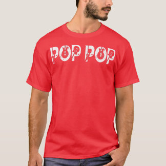 Guitar Lover Gitarrist Pop Pop Funny Music Fathers T-Shirt