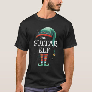 Guitar Matching Family Weihnachts-Party Pajama T-Shirt