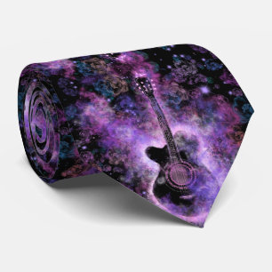 Guitar Music Neck Tie Krawatte