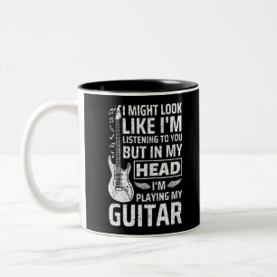 Guitar Music Zweifarbige Tasse