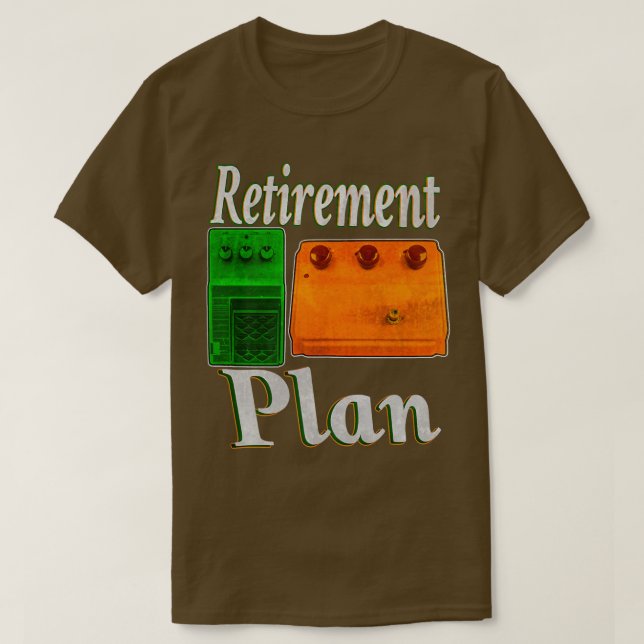 Guitar pedal retirement plan guitar pedals Klon ts T-Shirt (Design vorne)