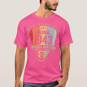 Guitar PickLegends waren im Juni 1943 Geboren P T-Shirt