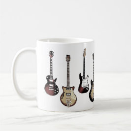 Guitar Player Gift Rock and Roll Musician Band Mug Kaffeetasse