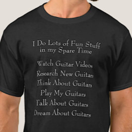 Guitar Player Lover - Was ich in meiner Freizeit m T-Shirt