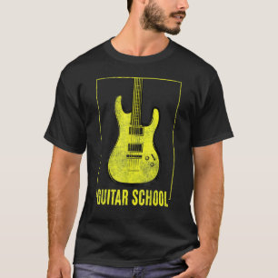 Guitar Player Music School Gitarrist Vintag T-Shirt