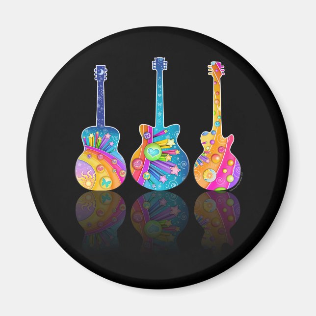 GUITAR REFLECKTS MAGNETS MAGNET (Vorne)
