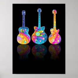 GUITAR REFLEXECTION POSTER