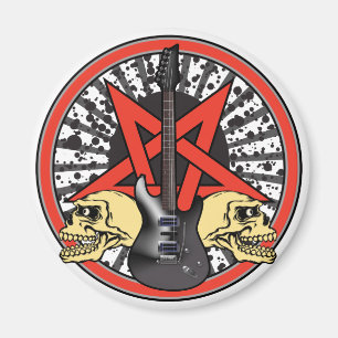 Guitar Rock Star Magnet