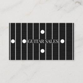 Guitar Sales Modern Rosewood Fretboard Style Pro Visitenkarte
