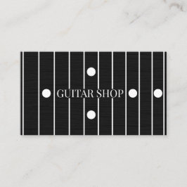 Guitar Shop Luthier Rosewood Fretboard Graphic Pro Visitenkarte