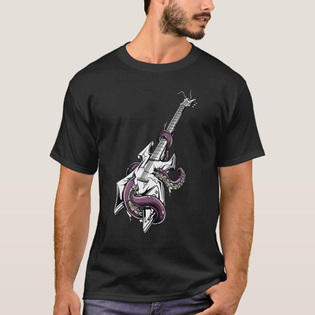 Guitar Squid T-Shirt (Vorderseite)