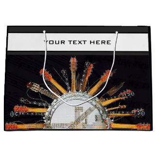 GUITAR STRINGS IN DER SONNE GROßE GESCHENKTÜTE