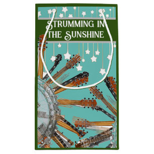 GUITAR STRINGS IN DER SONNE KLEINE GESCHENKTÜTE