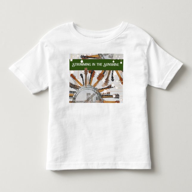 GUITAR STRINGS IN DER SONNE KLEINKIND T-SHIRT (Vorderseite)