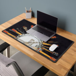 GUITAR STRINGS IN DER SONNE SCHREIBTISCHUNTERLAGE