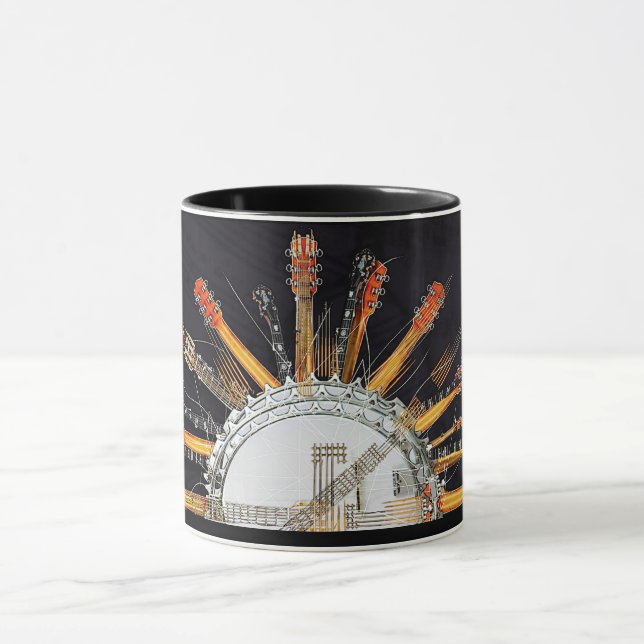 GUITAR STRINGS IN DER SONNE TASSE (Zentrum)