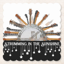 GUITAR STRINGS IN DER SONNE