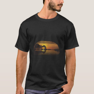 Guitar Sunset Sky Treatments Piazza della Riforma T-Shirt