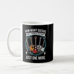 Guitar T Wie viele Gitarren Geschenk für Gitarrens Kaffeetasse