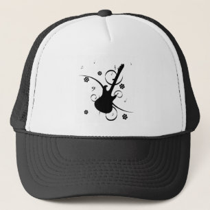 Guitar Trucker Hat Truckerkappe