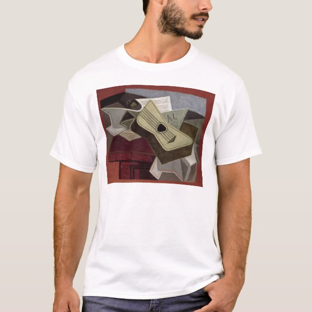 Guitar und Newspaper, 1925 T-Shirt (Vorderseite)