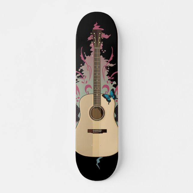 Guitar Vibes Skateboard (Vorne)
