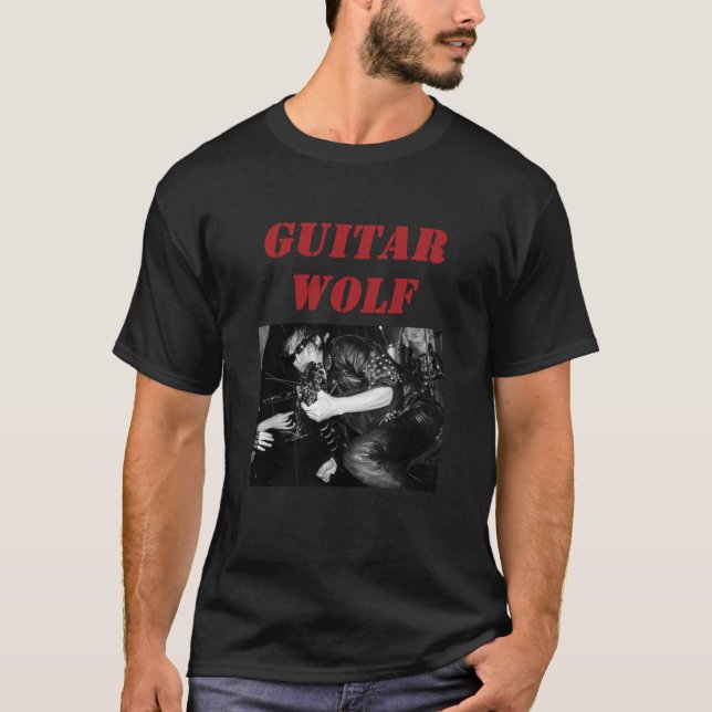 GUITAR WOLF 01  T-Shirt (Vorderseite)