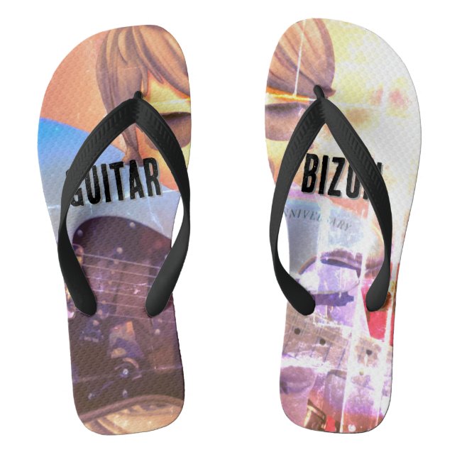 Guitarbizon Flip Flops (Fußbett)