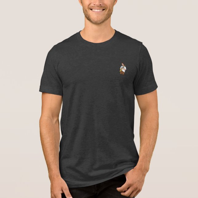 Guitarbizon T Tri-Blend Shirt (Vorderseite)