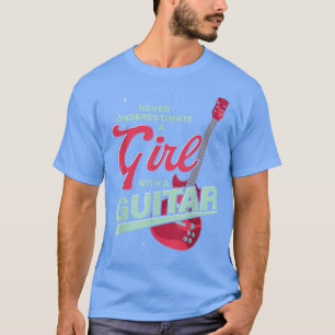 Guitarist Music Musician Girls Guitar Player Women T-Shirt
