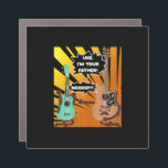 Guitarist Uke I Am Your Father Birthday Auto Magnet<br><div class="desc">Guitarist Uke I Am Your Father Birthday</div>