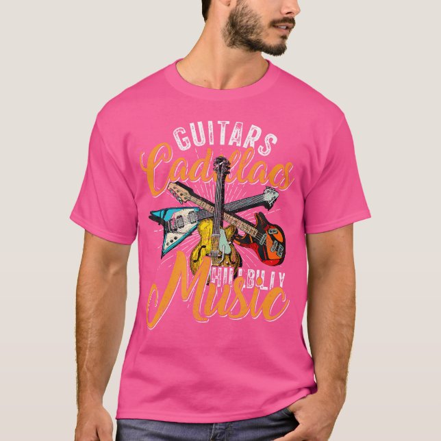 Guitars Cadillacs Hillbilly Music - Country Songs  T-Shirt (Vorderseite)