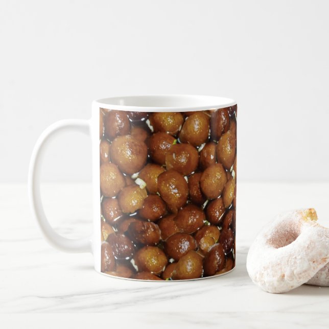 Gulab Jamun Dessert Sweet Food Kaffeetasse (Mit Donut)