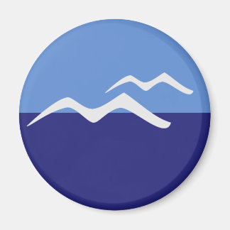 Gulden/Standard, 5,7 cm Rundmagnet Magnet