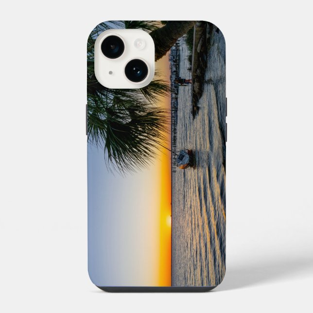 Gulf Breeze Florida Sunset iPhone Case Hülle (Rückseite)