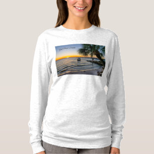 Gulf Breeze Florida Sunset Long Sleeve T - Shirt