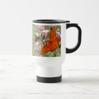 Gulf Fritillary Butterfly Lifecycle Thermal Cup Reisebecher
