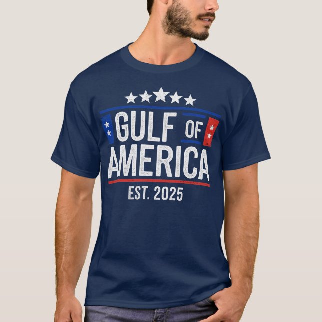 Gulf of USA Est 2025 Patriot Edition (2) T-Shirt (Vorderseite)