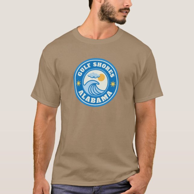 Gulf Shores Beach Baldwin County Alabama Beaches S T-Shirt (Vorderseite)