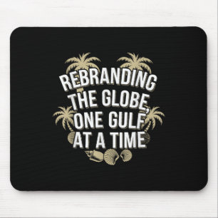 Gulf USA America Humour Trump Patriotic 2025 Mousepad