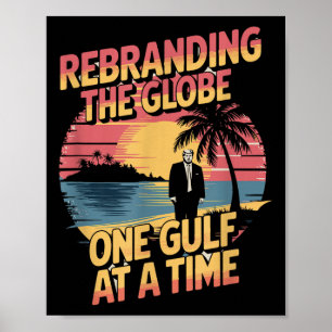 Gulf USA America Humour Trump Patriotic 2025 Pri Poster